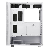 CASE ITEK M.TOWER "VERTIBRA S210W" GAMING  2*USB3, 12cm fan ARGB, Trasp Wind, WHITE EDITION -  ITGCAVS210W ITGCAVS210W ITEK
