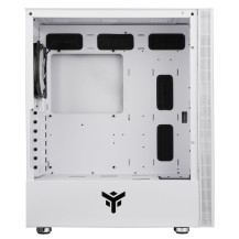 CASE ITEK M.TOWER "VERTIBRA S210W" GAMING  2*USB3, 12cm fan ARGB, Trasp Wind, WHITE EDITION -  ITGCAVS210W ITGCAVS210W ITEK
