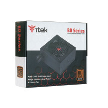 ALIMENTATORE ITEK BD500 500W ATX VENTOLA HTB 12CM - ACTIVE PFC - 80PLUS BRONZE, ITPSEBD500 ITPSEBD500 ITEK
