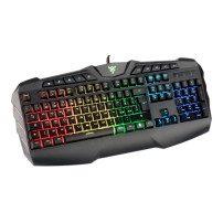 KIT TASTIERA+MOUSE ITEK "T20" MEMBRANA, RGB, MULTIMEDIALE, SW, USB - ITKMGMMT20 ITKMGMMT20 ITEK