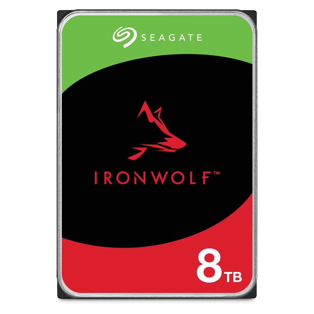 HD SEAGATE IRONWOLF 8TB SATA3 3.5" 7200 RPM  256mb cache 24x7 - NAS HDD - ST8000VN004 - Gar. 3 anni ST8000VN004 SEGATE