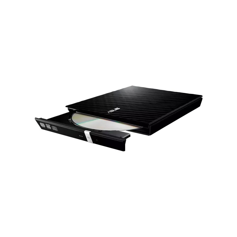 MASTERIZZATORE ASUS SLIM USB 2.0 MULTI DVD 24x8x DVD±R/DL SDRW-08D2S-U LITE/BLK/G/AS BK 90-DQ0435-UA221KZ ASUS