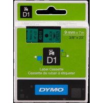 DYMO Nastro Nero su verde