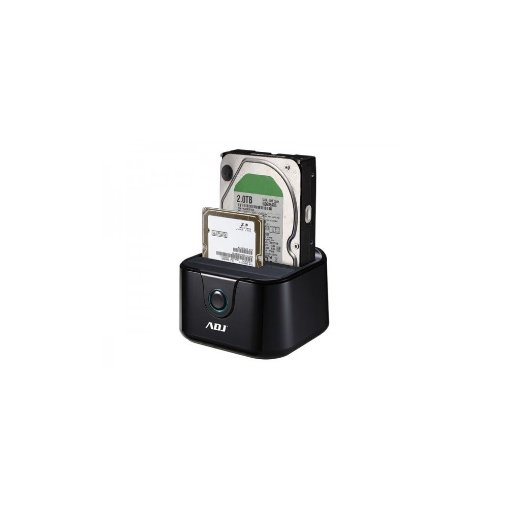 DOCKING STATION HDD2.5/3.5 MAX8TBBK DOUBLE CLONAZIONE USB 3.0 SATA ADJ