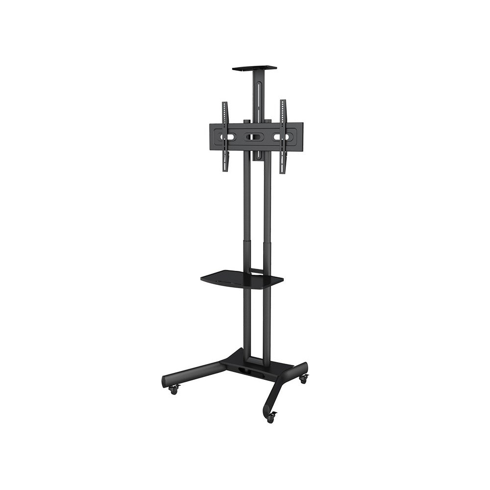 STAFFA  PAVIMENTO PER TV 65 50KG NPF10020 LOAD 50KG CON RUOTE