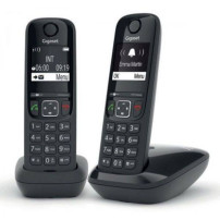 TELEFON0 CORDLESS TGB612 DUO NERO DUO 18ORE/ID CHI./RUBRICA 50 NUM.
