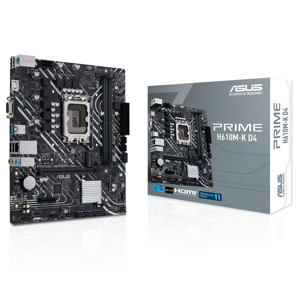 MB ASUS PRIME H610M-K D4 S1700 2D4 4S3 GBL M.2 U3.2 HDMI/VGA