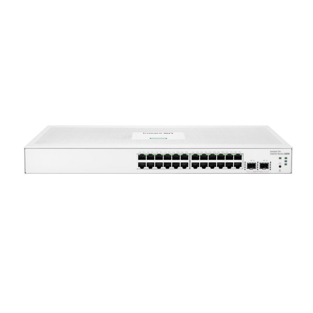 SWITCH 24P GIGABIT INSTANT-ON 1830 24G 2SFP ARUBA HPE