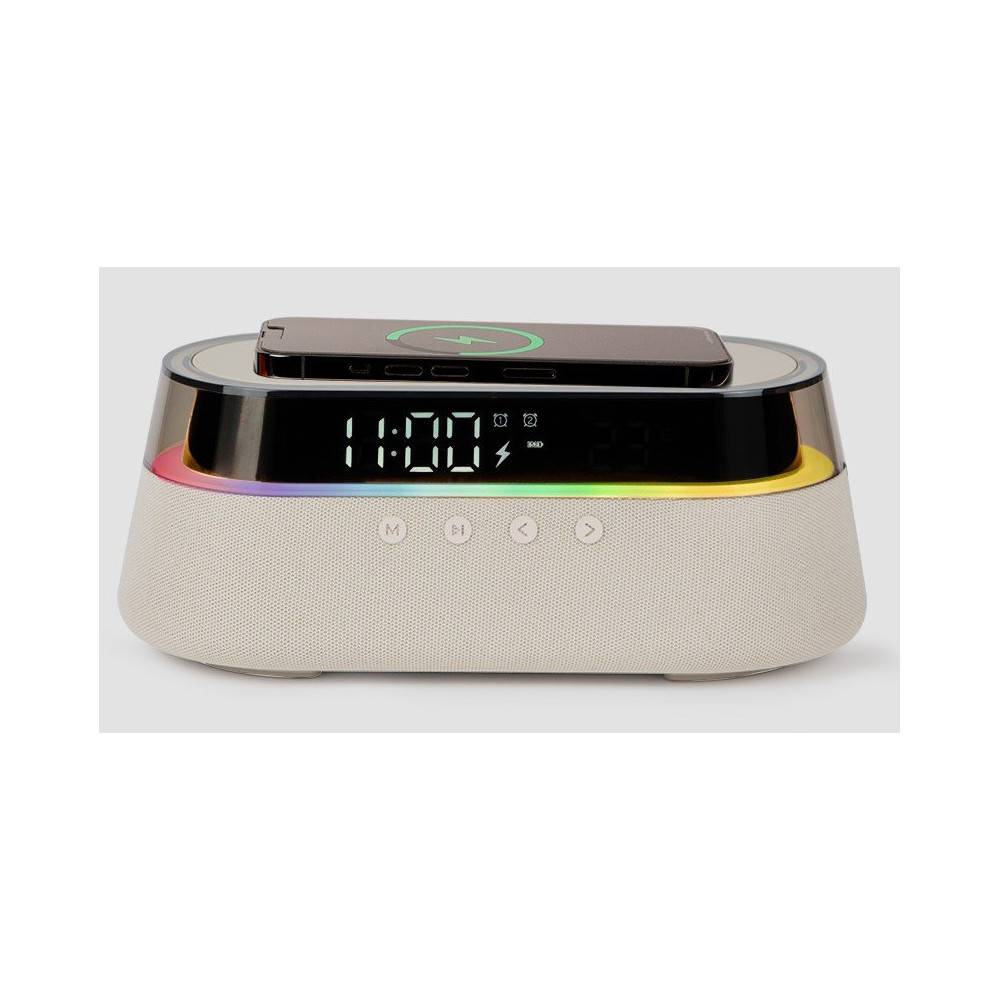 SPEAKER BLUETOOTH 15W LAMPA RGB BE DUDUU COSMO BEIGE X PC/SMARTPHONE