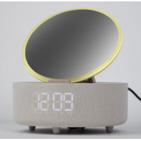 SPEAKER SPECCHIO/LAMPADA/OROL.BEIGE DUDUU MAKE UP BEIGE 15W PC/SMARTPH