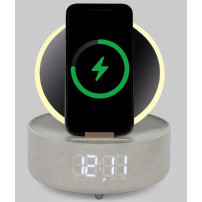 SPEAKER SPECCHIO/LAMPADA/OROL.GRAY DUDUU MAKE UP GRAY 15W X PC/SMARTPH