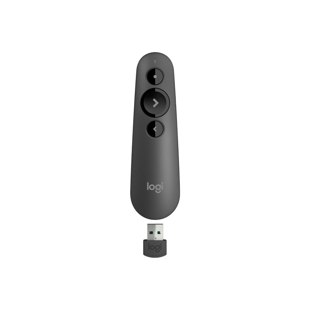 PRESENTER LOG R500S CORDLESS BLUET GRAFITE 3 PULSANTI