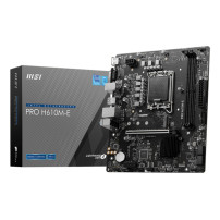 MB MSI PRO H610M-E DDR5 ST1700 MATX 2D5 1M.2 1HDMI 1D-SUB 1PCIE