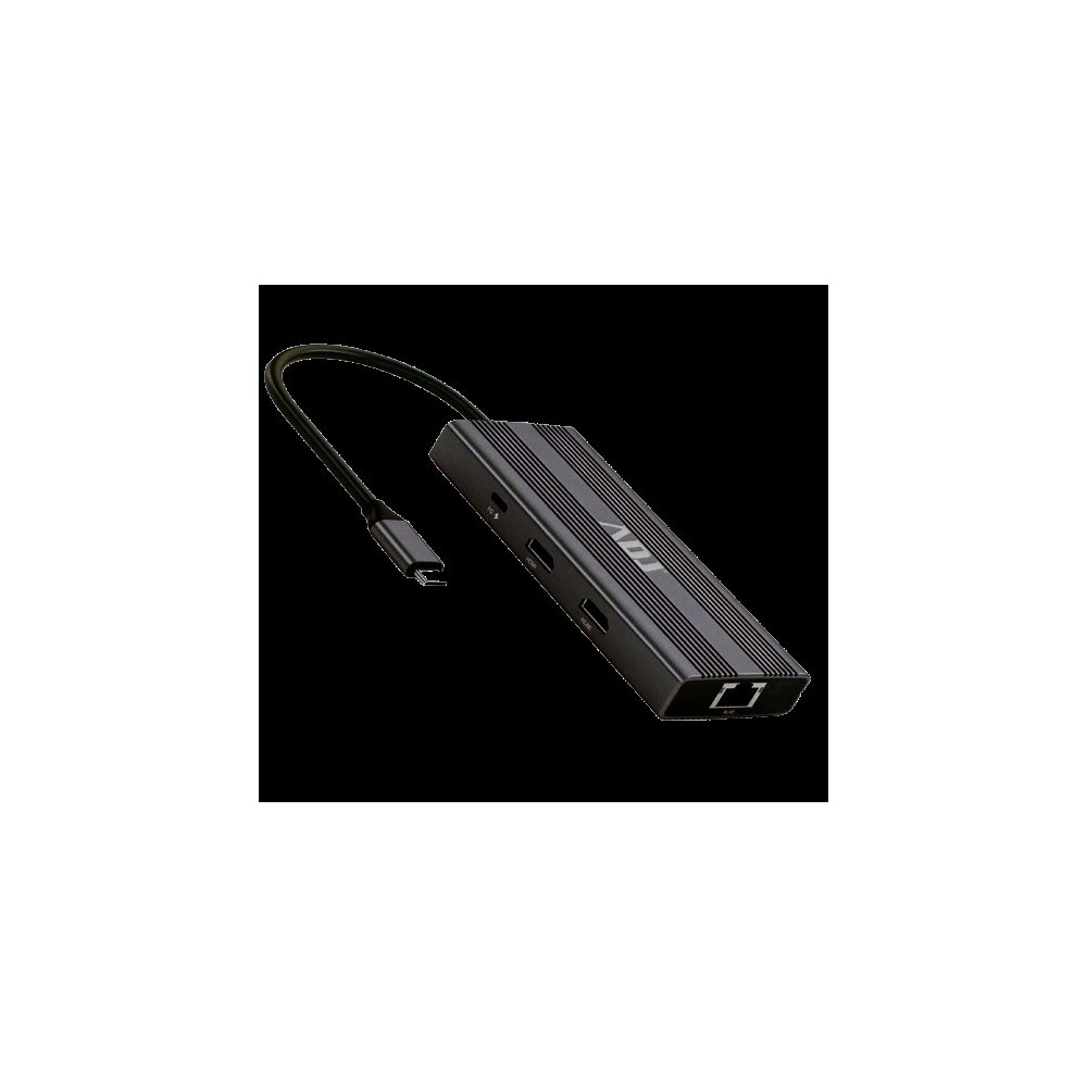 DOCKING TYPE C 7 IN 1 C/PSU 65W ADJ USB3.0*3+HDMI*2+RJ45+PD FINO A 100W