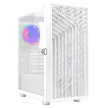 CASE MATX NO PSU DIAMOND C112 1U3 1U2 1*FANARGB VETRO WHITE