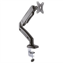 STAFFA TV/MONITOR DA TAVOLO MORSA VESA 75 100  1 MONITOR PNEUMATICO