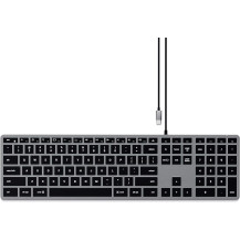 TASTIERA SLIM USB-C W3 - SPACE GRAY - ITA X APPLE