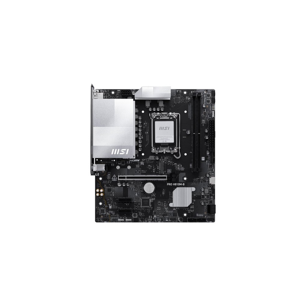 MB MSI PRO H810M-B DDR5 ST1851 2D5 1M.2 4S3 3PCIE HD/DP MATX
