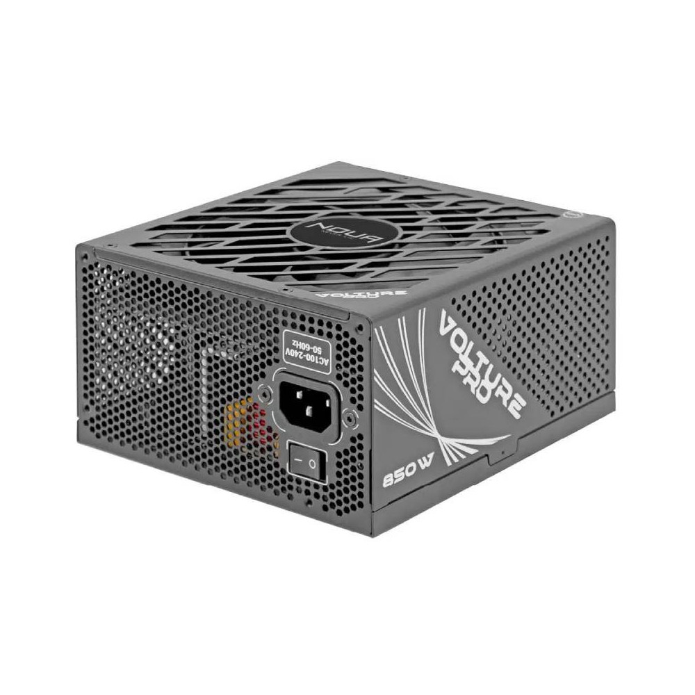 ALIMENTATORE 850W VOLTURE 80+GOLD MODULARE FAN 120MM ON/OFF PFC ATT