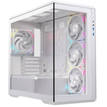 CASE MICROATX GAMING Z800RGBWH MATX RGB BK  GAMING 4 X RGB FANS