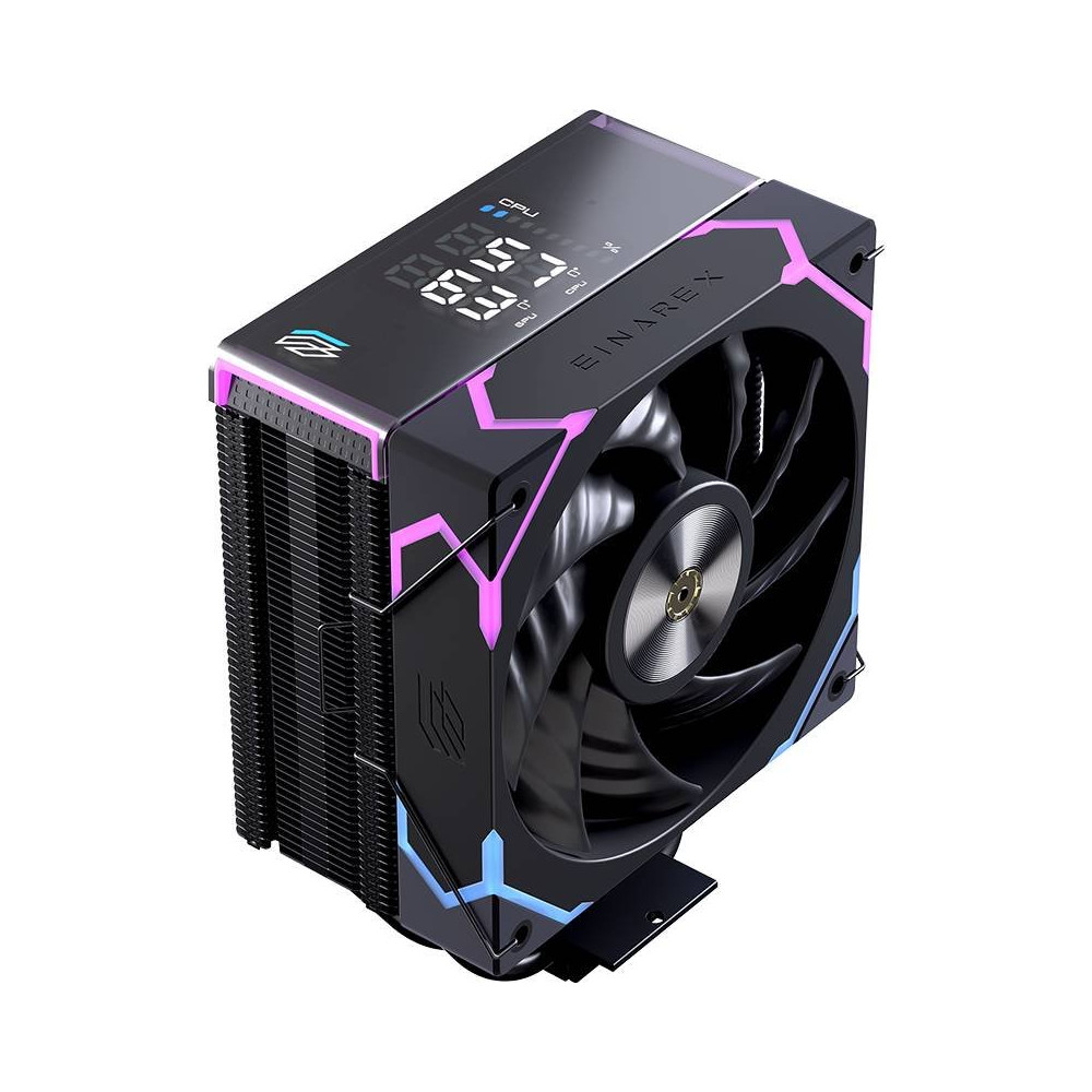 DISSIPATORE ARIA GLIDE G100 RGB BK LGA 1150>1851 AMD AM4>AM5 DISPLAY