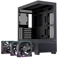CASE MATX GAMING S501D RGB BLACK MATX RGB BK  GAMING 3 X RGB FANS