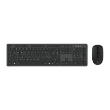 TASTIERA+MOUSE WIRELESS BK 1600 DPI 105 TASTI
