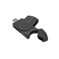 LETTORE SCHEDE USB 3.0 4IN1 BK 2*SD,SDHC,SDXC 2*MICRO SD/T-FLASH