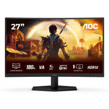 MON 27VA  FHD 2XHDMI DP 180HZ MM AOC C27G42E CURVED