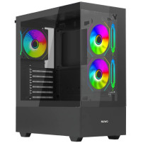 CASE TOWER GAMING NOPSU CLASH CK500 O 0.45MM SPCC 3*USB3.3*FAN ARGB FS