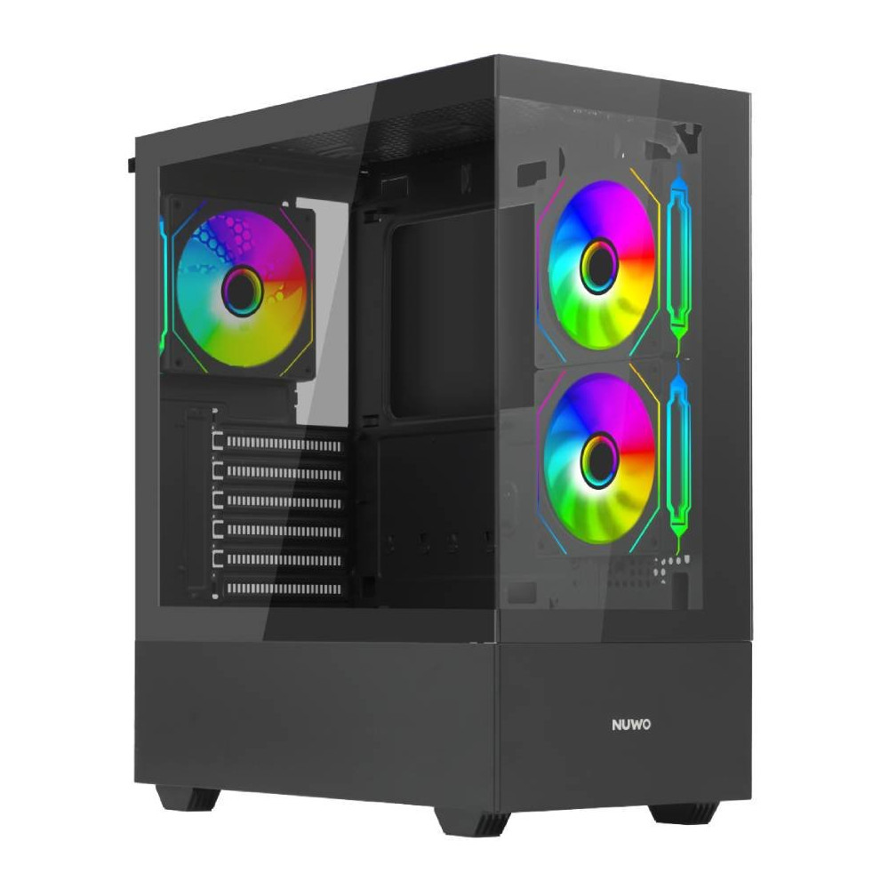 CASE TOWER GAMING NOPSU CLASH CK500 O 0.45MM SPCC 3*USB3.3*FAN ARGB FS