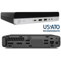 PC REF I5 8GB 256GB SSD DM W11P I5-9X00T 600 G4 TINY-MINI
