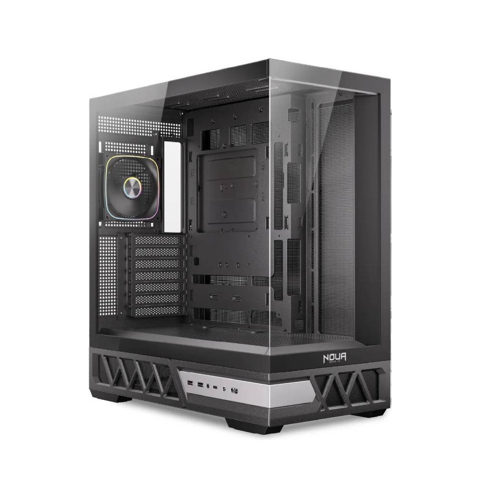 CASE ATX GAMING NO PSU ORIZON MK100 2USB3.0 1TYPE-C 1FAN ARGB F&S GLASS