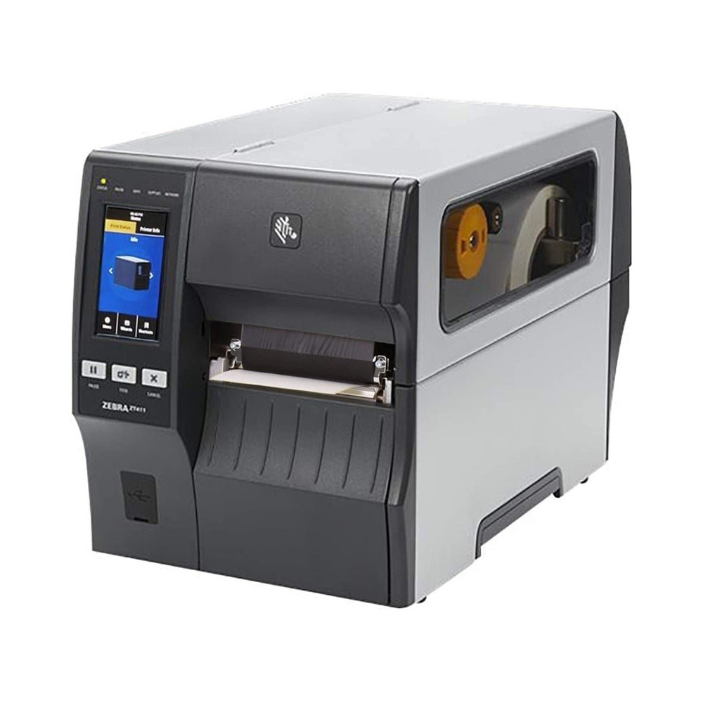 STAMP TERMICA USB LAN BT CUTTER ZEBRA ZT411 TRASFERIMENT RIGENERATA