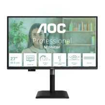 MON 27IPS QHD HDMI DP  USBC USB MM AOC Q27P4U 120HZ 1 MS