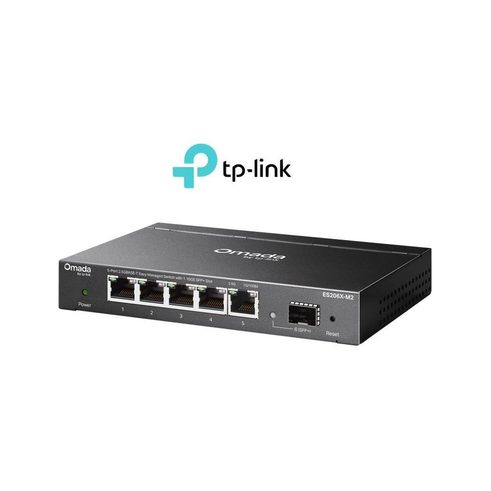 SWITCH OMADA 5-PORTGB EASY MANAGED 5XGB RJ45P DESKTOP STEEL INTEG SDN