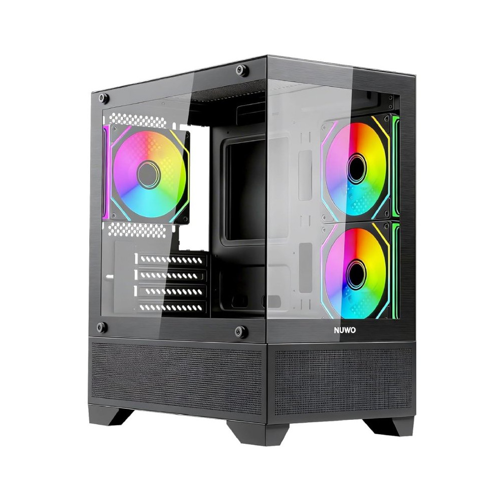 CASE MATX-TOWER NO PSU FLOW FK100 3FAN ARGB F&S GLASS