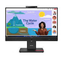 MON 23.8IPS HDMI DP FHD BK USB MM T24D-4V 100W WEBCAM LAN VOIP DAISY