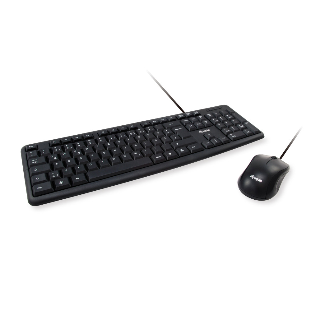 TASTIERA+MOUSE USB BK 1000 DPI 105 TASTI