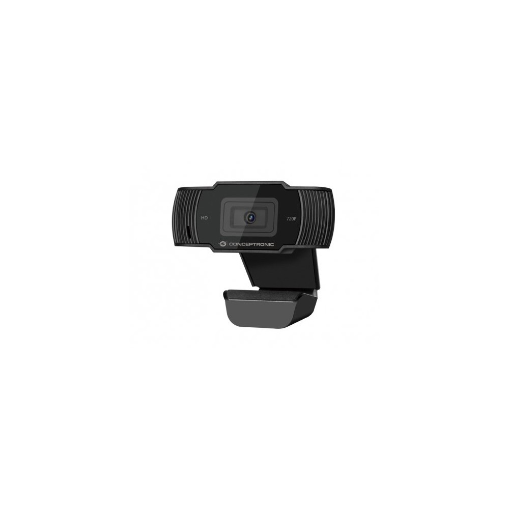 WEBCAM HD C/MICROFONO BK 1280*720 30FPS USB 2.0 PRIVACY