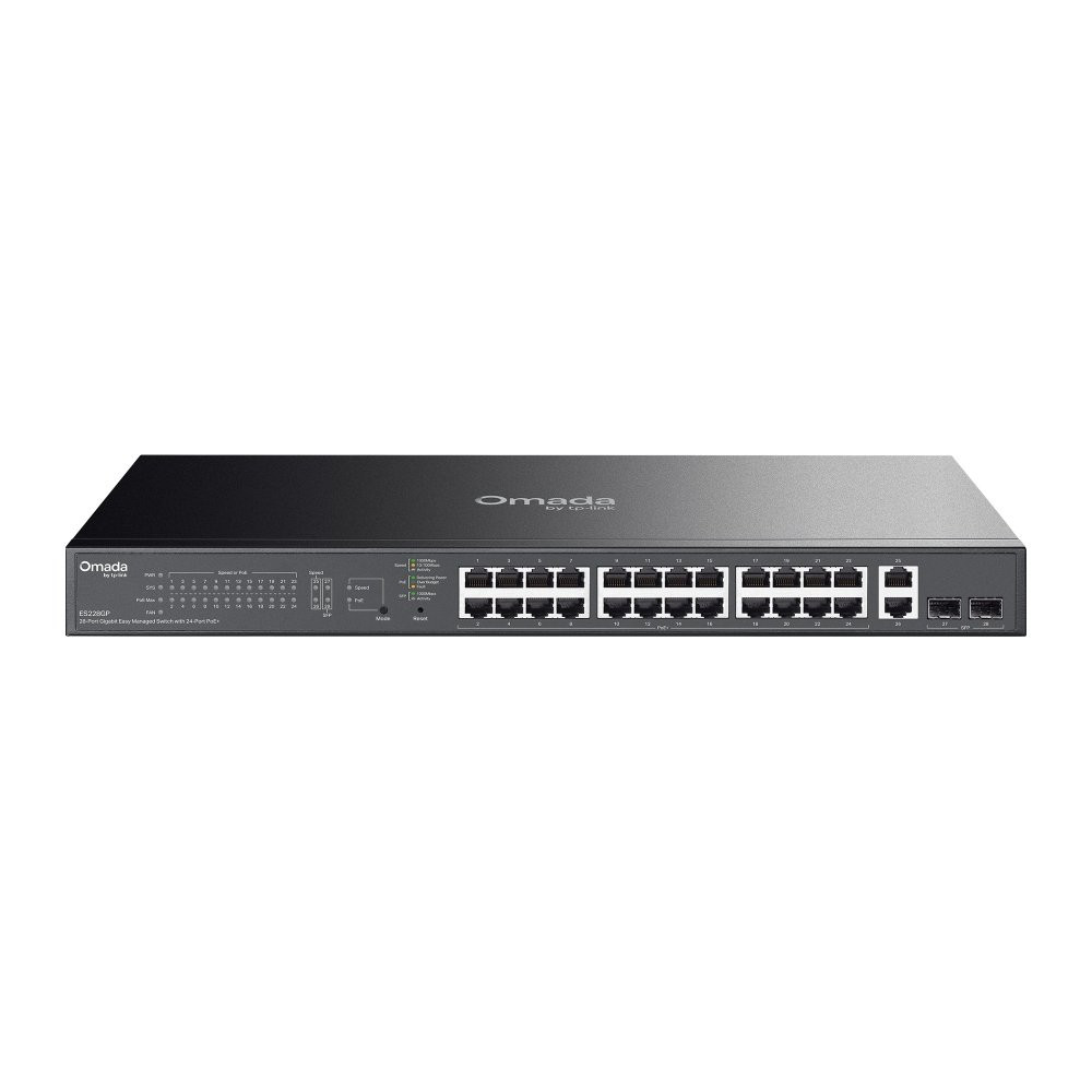 SWITCH 28P GIGABIT MANANAGED OMADA 24P POE 2P NON POE 2SFP CLOUD OMADA