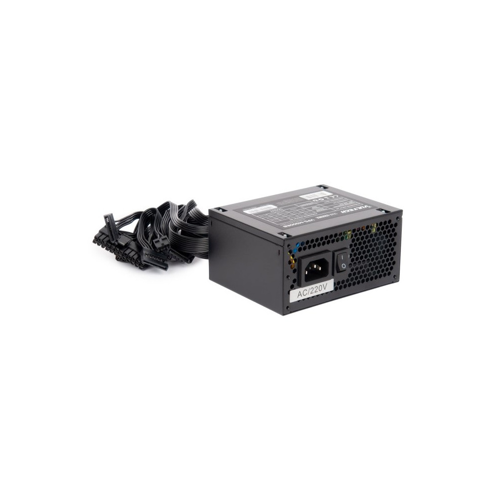 VULTECH ALIMENTATORE MICRO ATX, 500W VENTOLA TERMOREGOLATA, SERIE ESSENCE