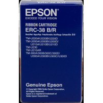 Epson ERC-38 BR nero / Rosso Nastro colorato (C43S015376)