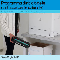 HP Cartuccia Toner originale ciano LaserJet 648A