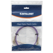 Intellinet 750875 cavo InfiniBand e in fibra ottica 1 m LC Viola