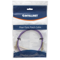 Intellinet 750875 cavo InfiniBand e in fibra ottica 1 m LC Viola
