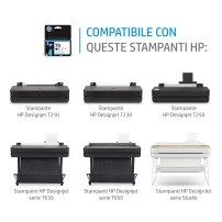 HP Confezione da 3 cartucce di inchiostro ciano originale DesignJet 712 da 29 ml