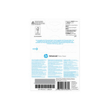 HP Confezione da 100 fogli di carta fotografica Advanced, lucida, 250 g/m2, 10 x 15 cm (101 x 152 mm)