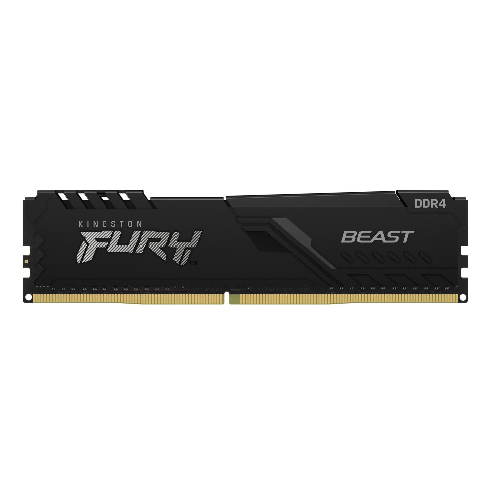 Kingston Technology FURY Beast 16GB 3200MT/s DDR4 CL16 DIMM 1Gx8 Black