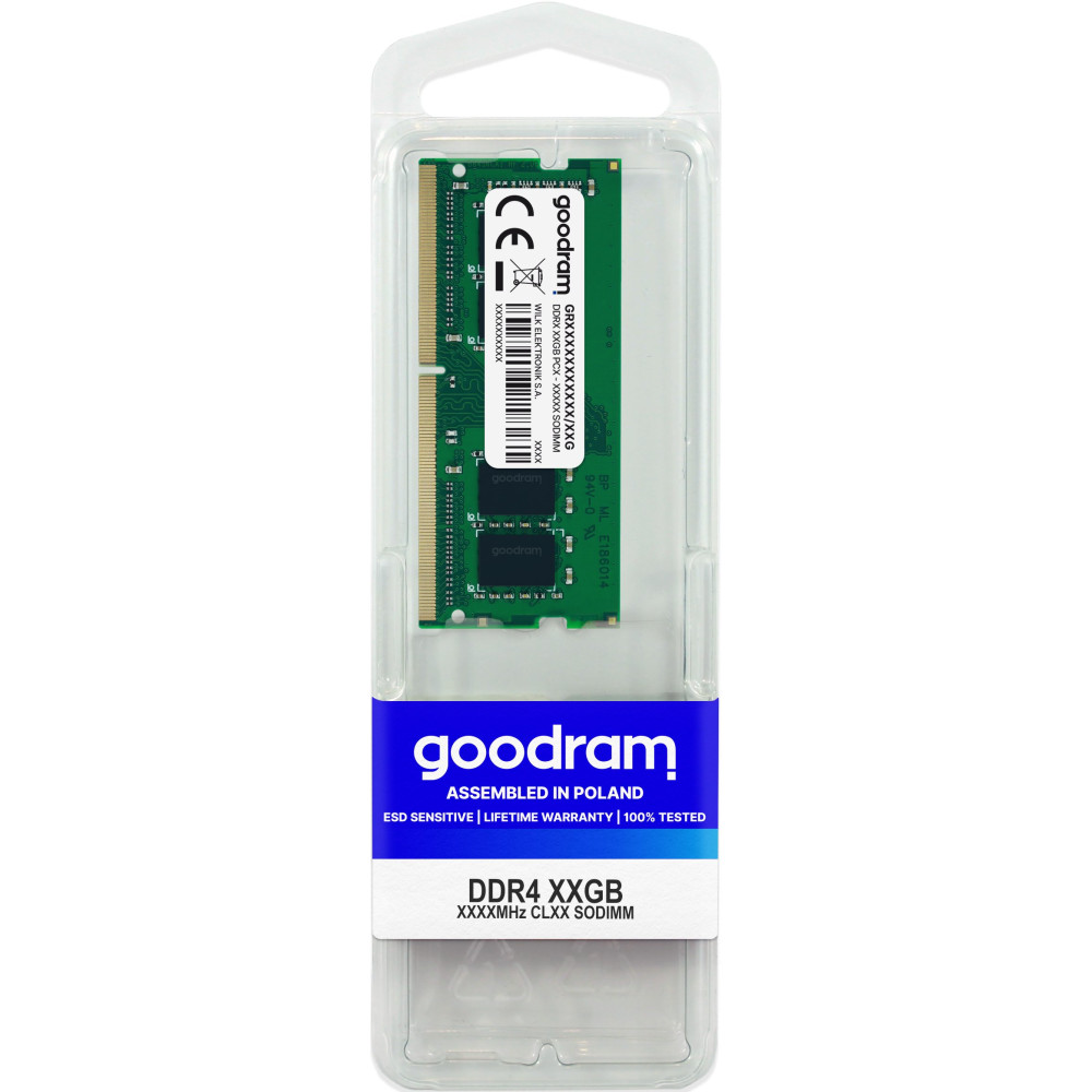 Goodram GR2666S464L19/16G memoria 16 GB 1 x 16 GB DDR4